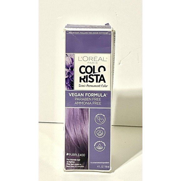 L'Oréal Other - L'oreal Paris Colorista Semi-permanent Hair Color Dye Purple